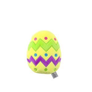 Midlee Plush Easter Egg Dog Toy with Squeaker